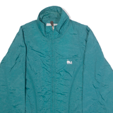BALENO Mens Shell Jacket Green Nylon 90s S