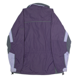 COLUMBIA Fire Ridge Womens Rain Jacket Purple Nylon Colourblock L