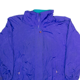 CAMBRIDGE Womens Shell Jacket Purple Nylon 90s M