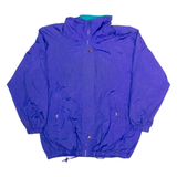 CAMBRIDGE Womens Shell Jacket Purple Nylon 90s M