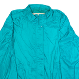 LAURA KATHERINE Womens Shell Jacket Green Nylon 90s L