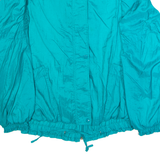 LAURA KATHERINE Womens Shell Jacket Green Nylon 90s L