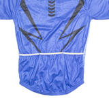 CRANE Cycling Mens Jersey Blue 1/4 Zip S