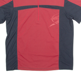 SUGOI Cycling Mens Jersey Maroon 1/4 Zip L