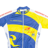 ANDEER Cycling Mens Jersey Blue 1/4 Zip S