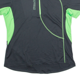 STOKE Cycling Womens Jersey Black 1/4 Zip M