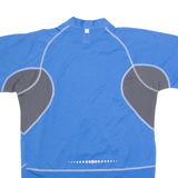 DARE2B Cycling Mens Jersey Blue 1/4 Zip L