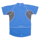 DARE2B Cycling Mens Jersey Blue 1/4 Zip L