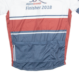 CRESPO Cycling Mens Jersey White 1/4 Zip L