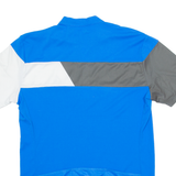 CROSSWAVE Cycling Mens Jersey Blue 1/4 Zip XL