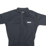 KX Cycling Mens Jersey Black 1/4 Zip L