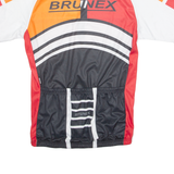 BRUNEX Cycling Mens Jersey Red 1/4 Zip M