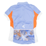 CRIVIT Cycling Womens Jersey Blue 1/4 Zip M