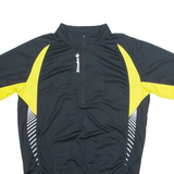 STOKE Cycling Mens Jersey Black 1/4 Zip L