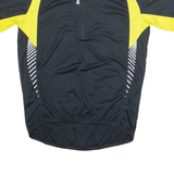 STOKE Cycling Mens Jersey Black 1/4 Zip L