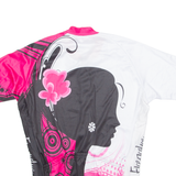 EVERVOLV Cycling Mens Jersey White 1/4 Zip M