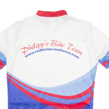 GONSO Cycling Mens Jersey White 1/4 Zip XL