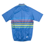 STARLIGHT Cycling Mens Jersey Blue 1/4 Zip S