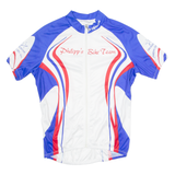 GONSO Cycling Mens Jersey White 1/4 Zip L