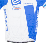 CUORE Cycling Mens Jersey White 1/4 Zip L