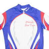 GONSO Cycling Mens Jersey White 1/4 Zip L