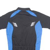 RUKKA Cycling Mens Jersey Black 1/4 Zip S