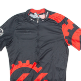 CUORE Cycling Mens Jersey Black 1/4 Zip M