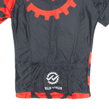 CUORE Cycling Mens Jersey Black 1/4 Zip M