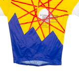 TANNER Cycling Mens Jersey Yellow 1/4 Zip XL