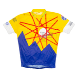 TANNER Cycling Mens Jersey Yellow 1/4 Zip XL