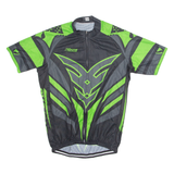 21 GRAMS Cycling Mens Jersey Black 1/4 Zip L