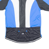 OTIX Cycling Mens Jersey Blue 1/4 Zip L