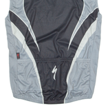 SPECIALIZED Cycling Mens Jersey Grey Sleeveless 1/4 Zip 3XL