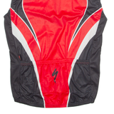 SPECIALIZED Cycling Mens Jersey Red Sleeveless 1/4 Zip 2XL