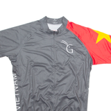 FORZ Cycling Mens Jersey Grey 1/4 Zip L