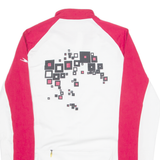 CRANE Cycling Womens Jersey White Long Sleeve 1/4 Zip M
