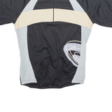 FEROTI SPORTS Cycling Mens Jersey Black 1/4 Zip XL