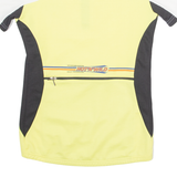 WET'N'WILD Cycling Mens Jersey Yellow 1/4 Zip S