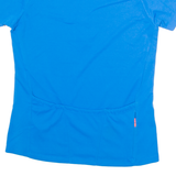 ZIENER Cycling Womens Jersey Blue 1/4 Zip S