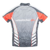 CUORE Cycling Womens Jersey Grey 1/4 Zip M