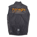 DAMA Cycling Womens Jersey Black Sleeveless 1/4 Zip L