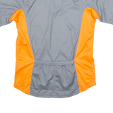 ALIVE Cycling Mens Jersey Grey 1/4 Zip S