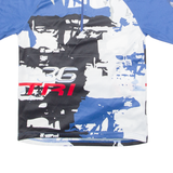 XWAVE Cycling Mens Jersey Blue 1/4 Zip XS