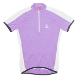 LOFFLER Cycling Womens Jersey Purple 1/4 Zip S