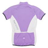LOFFLER Cycling Womens Jersey Purple 1/4 Zip S
