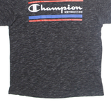 CHAMPION New York Mens T-Shirt Black USA M