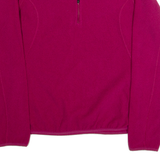 BERGHAUS Womens Fleece Purple 1/4 Zip UK 12