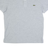 LACOSTE Mens Polo Shirt Grey S