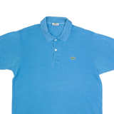 LACOSTE Mens Polo Shirt Blue M
