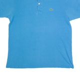 LACOSTE Mens Polo Shirt Blue M